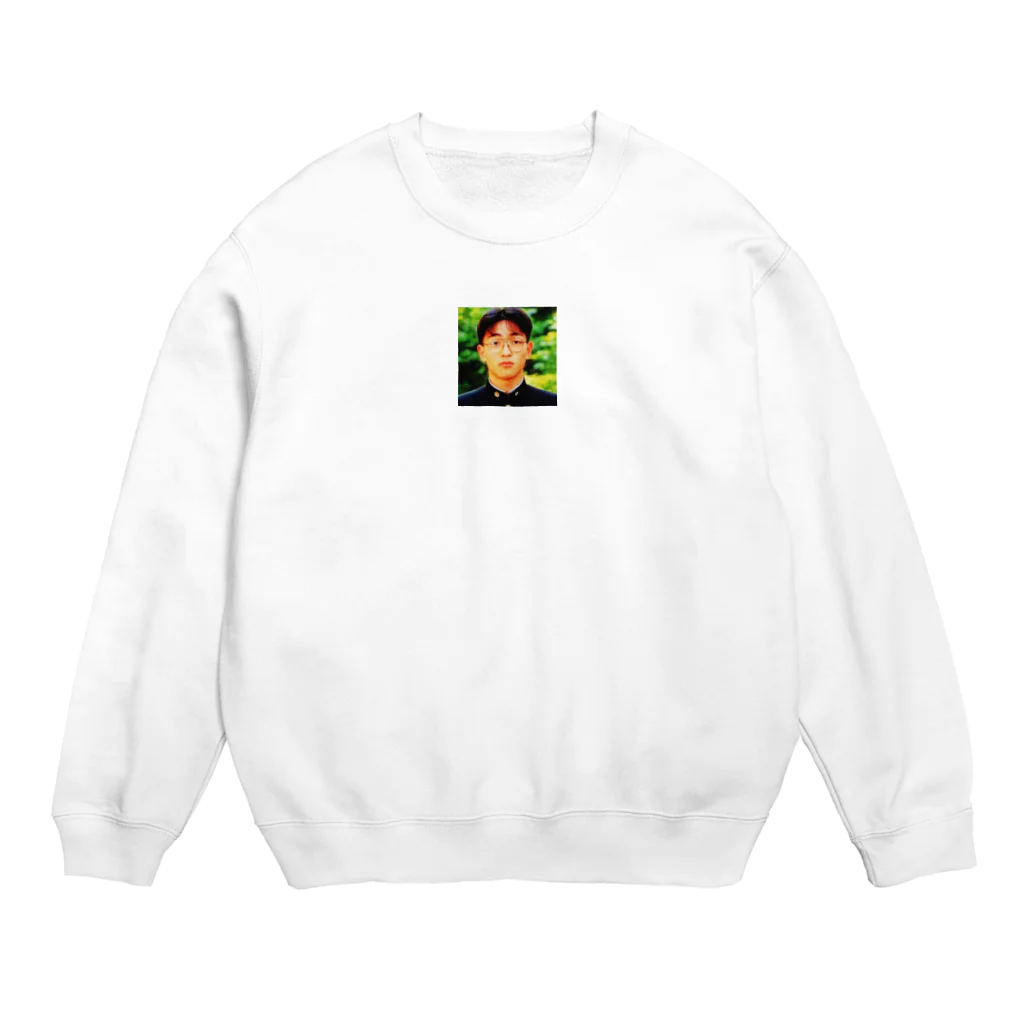 いかの塩辛三蔵法師のうわさのカレ Crew Neck Sweatshirt