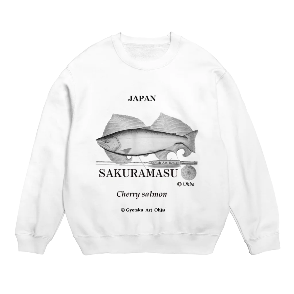 G-HERRINGのSAKURAMASU　（サクラマス；桜鱒） Crew Neck Sweatshirt