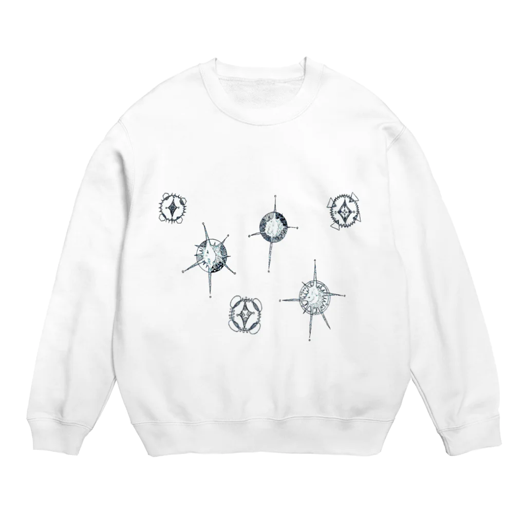 なこの朽ちた星屑 Crew Neck Sweatshirt