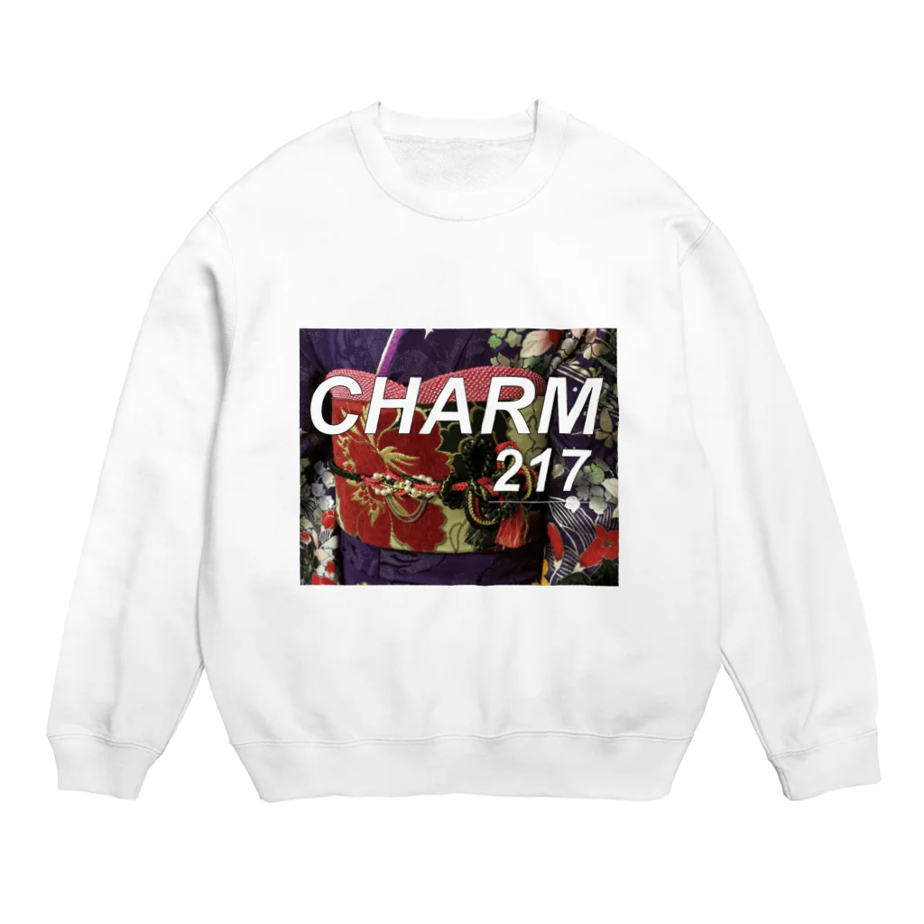 CHARM217のフリソチャーム Crew Neck Sweatshirt