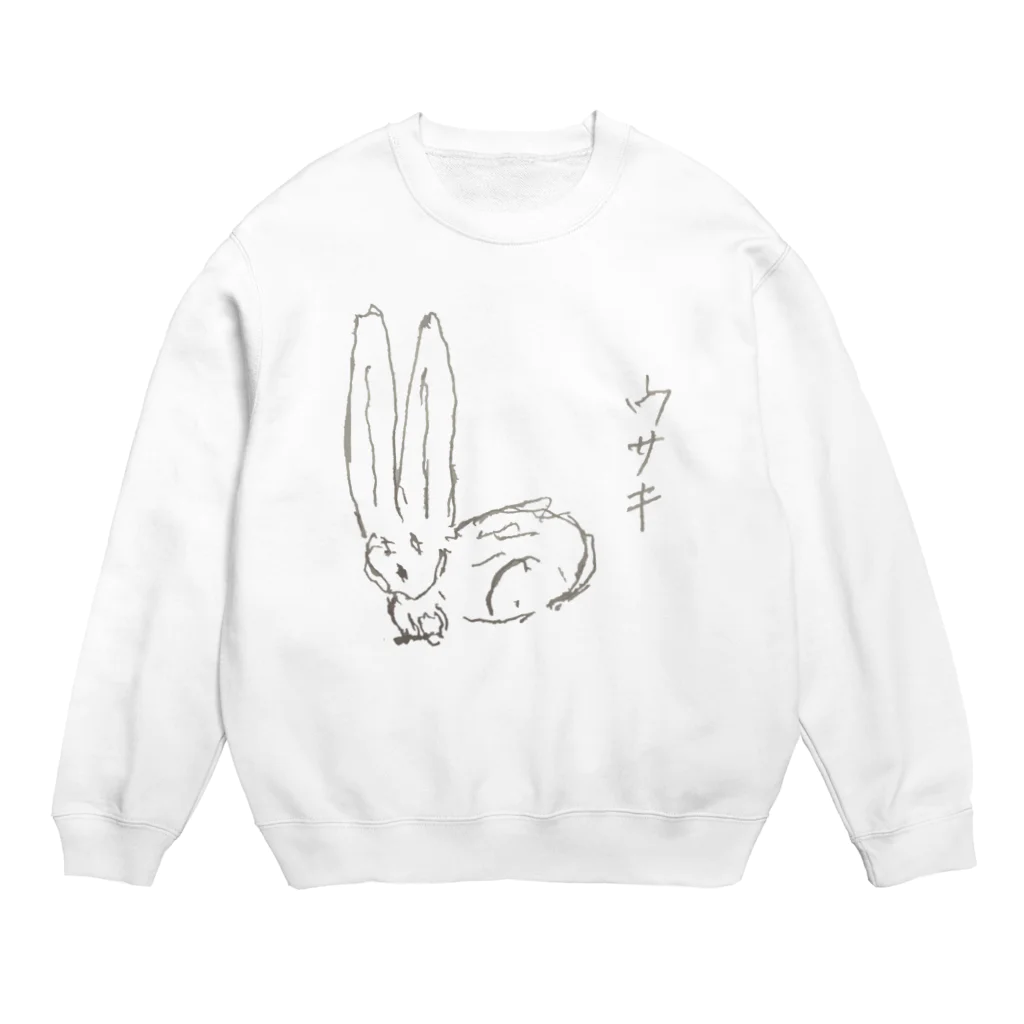 emahii.carryの多のウサキ　装い Crew Neck Sweatshirt