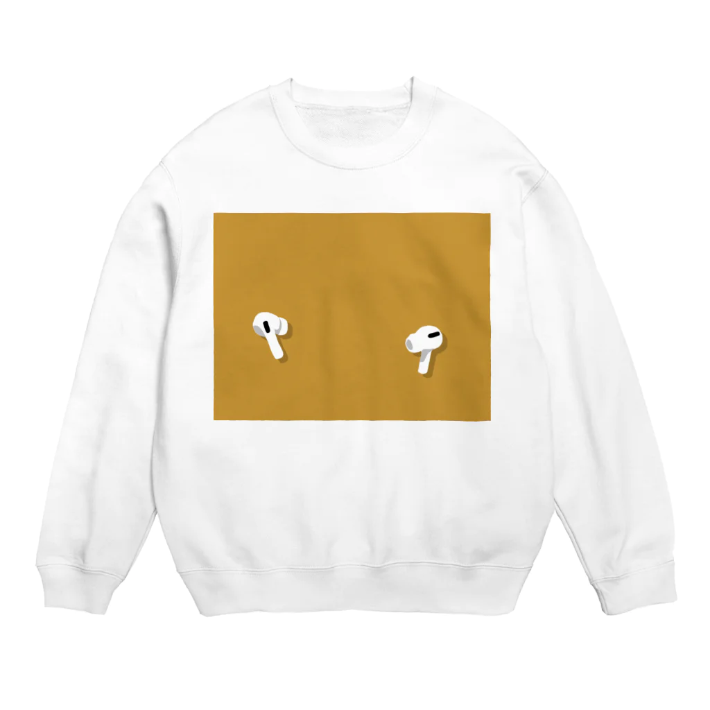 晩ごはん製作のAirPods Crew Neck Sweatshirt