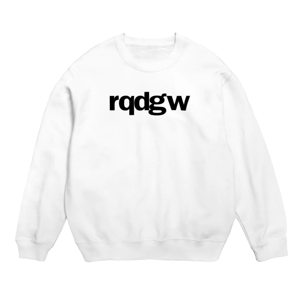 RQDの5.6 rqdgw official goods Crew Neck Sweatshirt