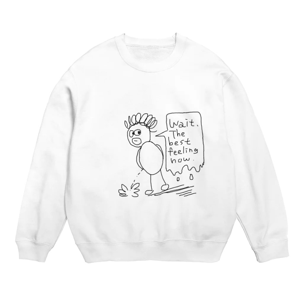 ぬふぅハウスのstanding hounyou Crew Neck Sweatshirt