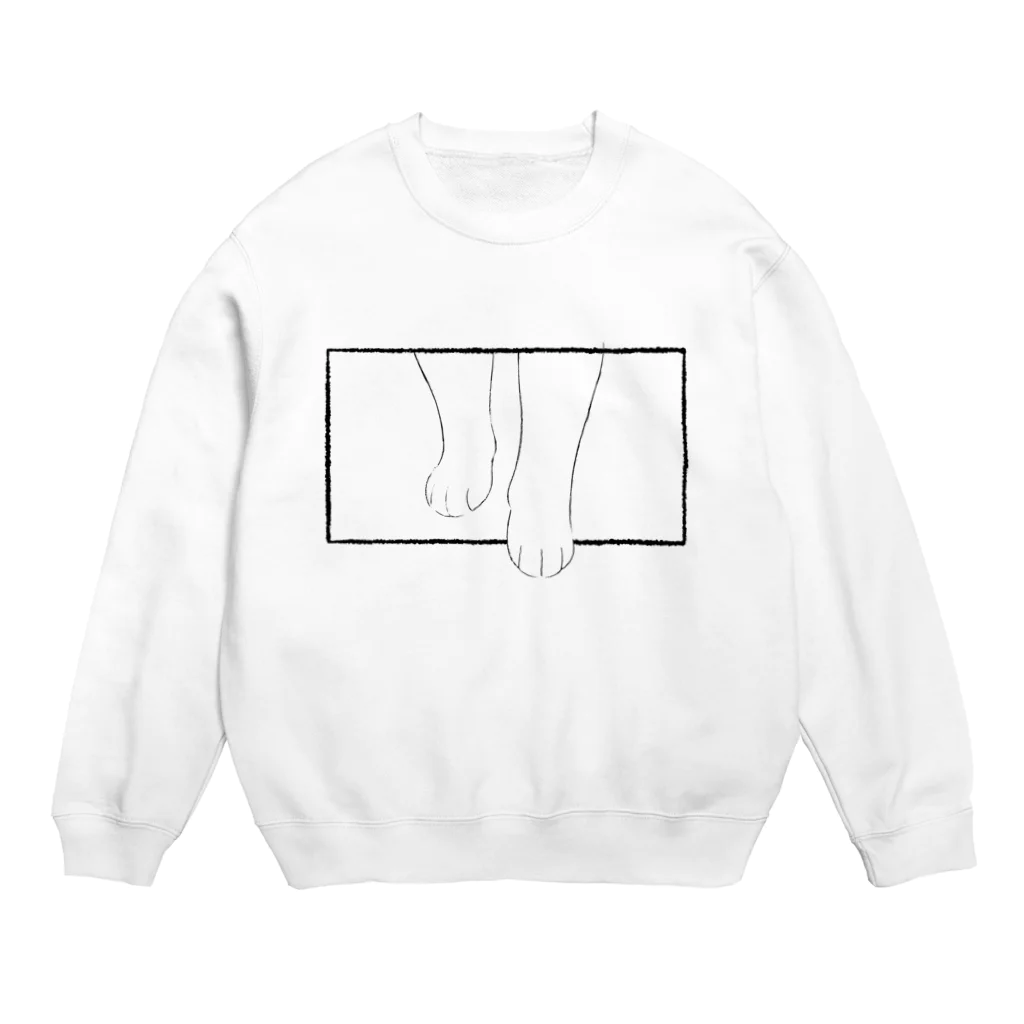 ふじひとの猫足 Crew Neck Sweatshirt