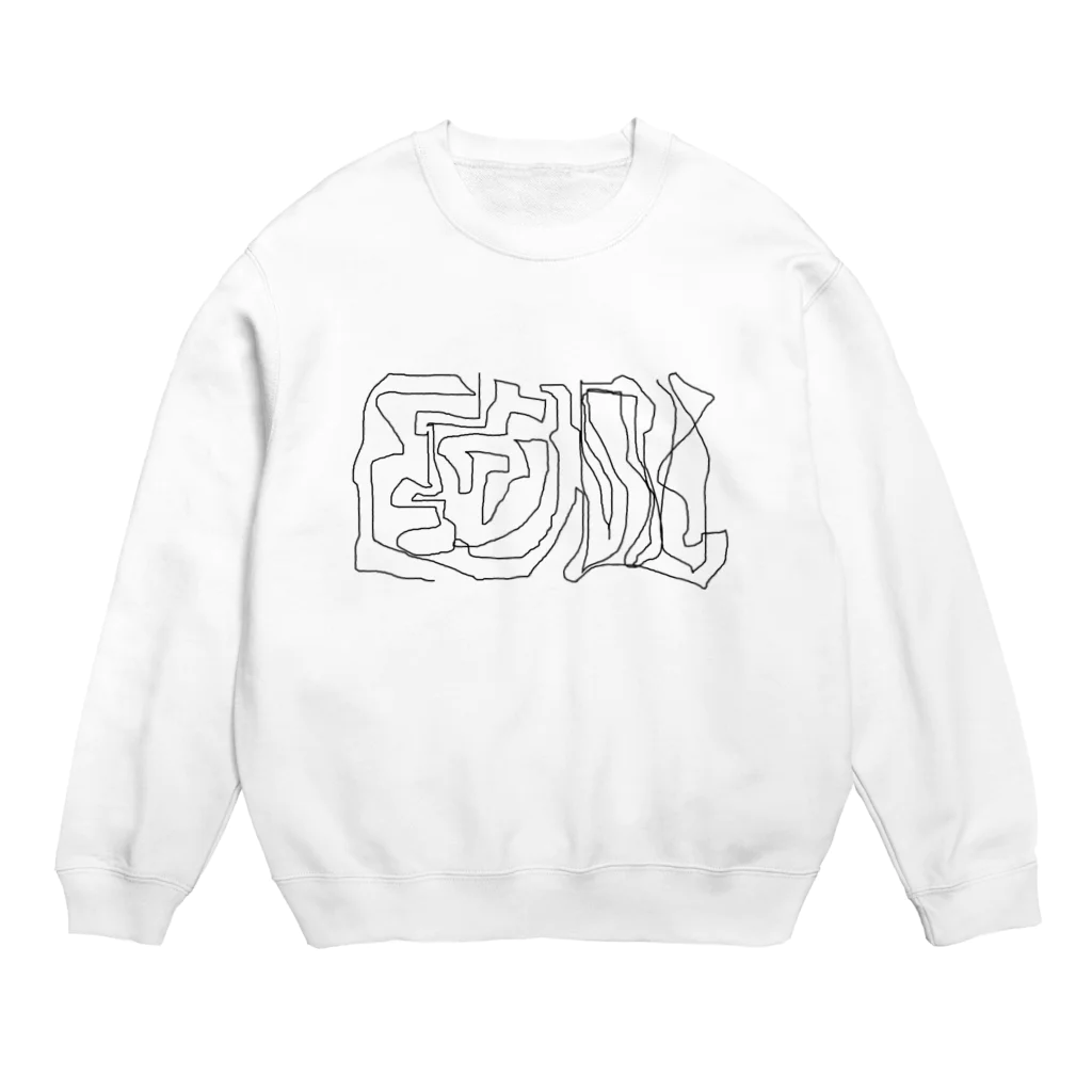 乃木坂まとめDXのスタイリッシュな形 Crew Neck Sweatshirt