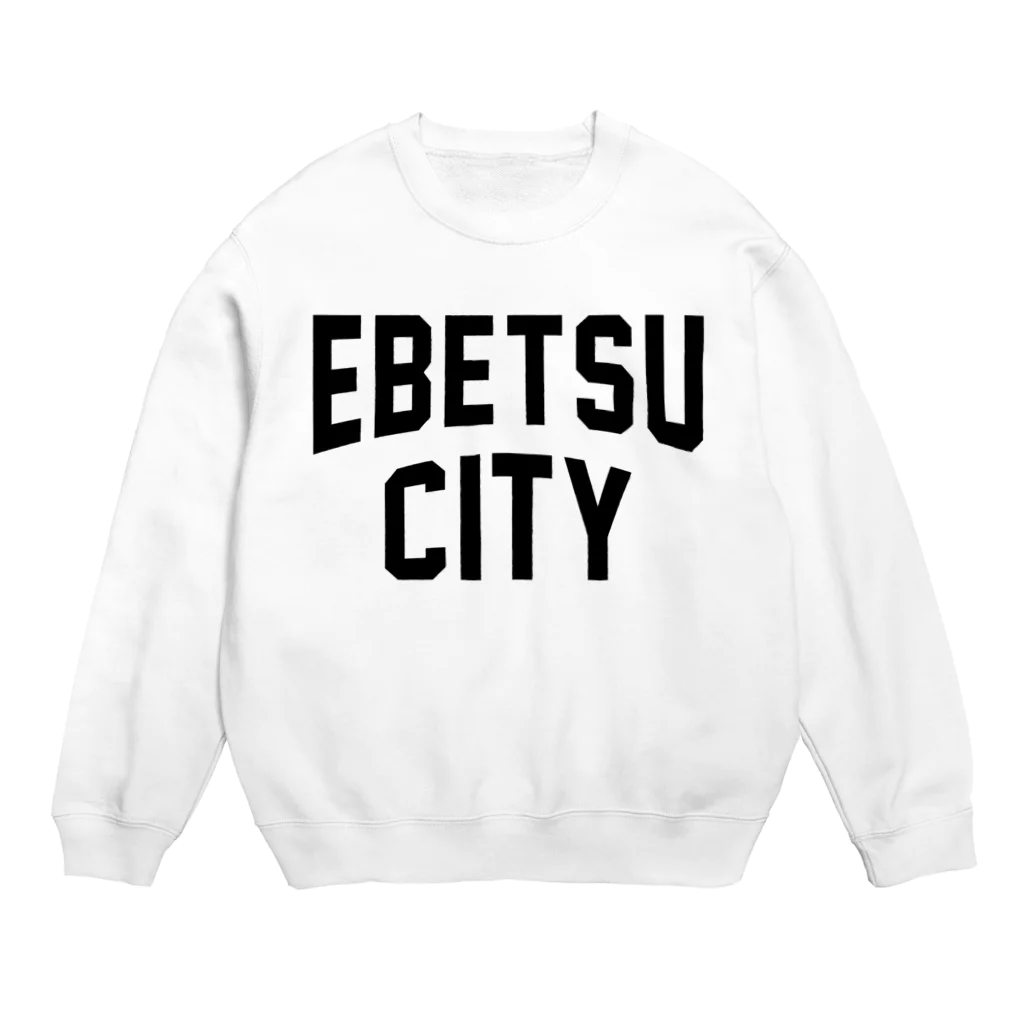 JIMOTOE Wear Local Japanの江別市 EBETSU CITY Crew Neck Sweatshirt