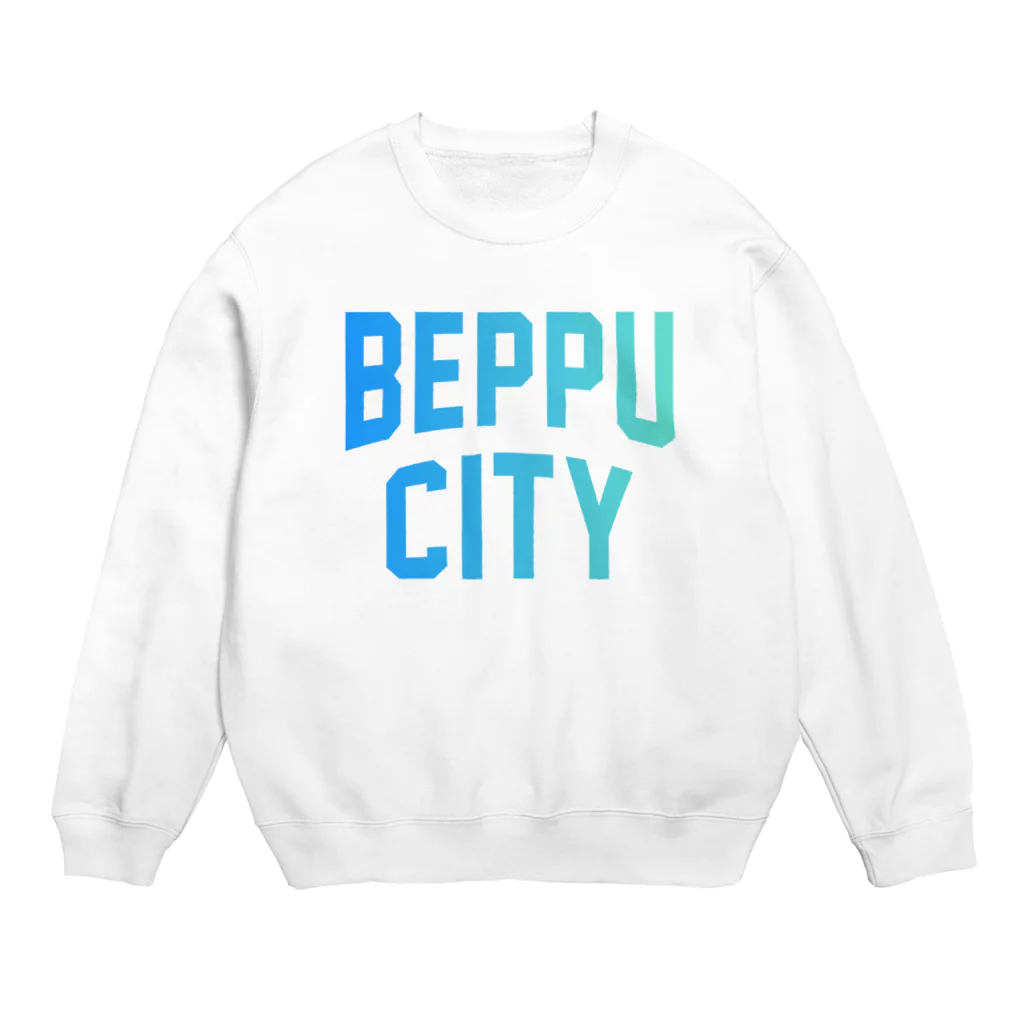 JIMOTOE Wear Local Japanの別府市 BEPPU CITY Crew Neck Sweatshirt