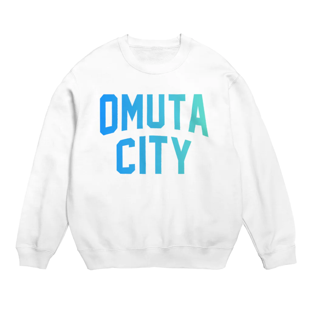 JIMOTOE Wear Local Japanの大牟田市 OMUTA CITY Crew Neck Sweatshirt