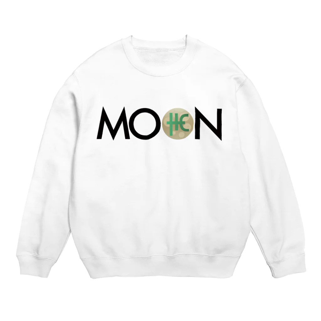 TROPiCALViBESのMOON THC blackfont Crew Neck Sweatshirt