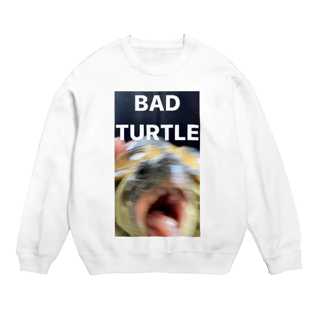 もびのBAD TURTLE Crew Neck Sweatshirt