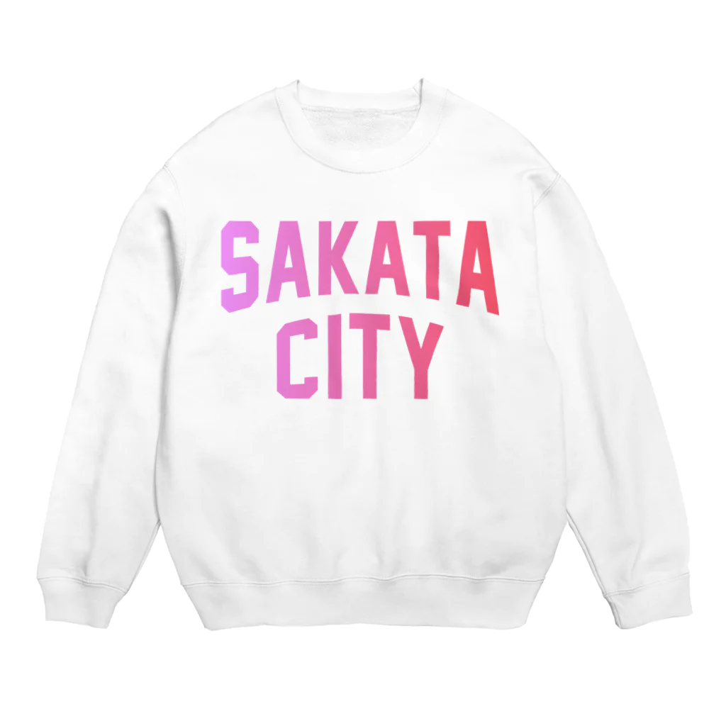 JIMOTOE Wear Local Japanの酒田市 SAKATA CITY Crew Neck Sweatshirt