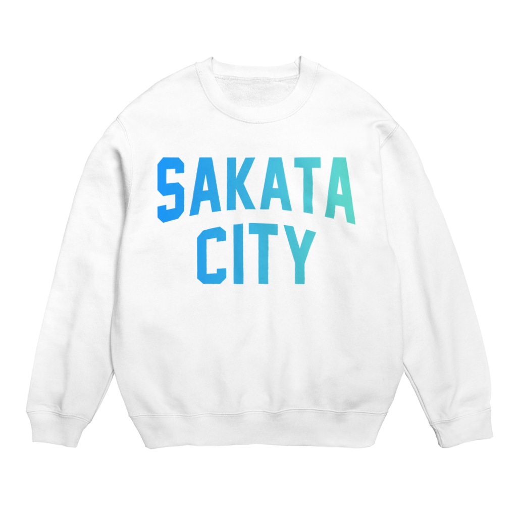 JIMOTO Wear Local Japanの酒田市 SAKATA CITY Crew Neck Sweatshirt