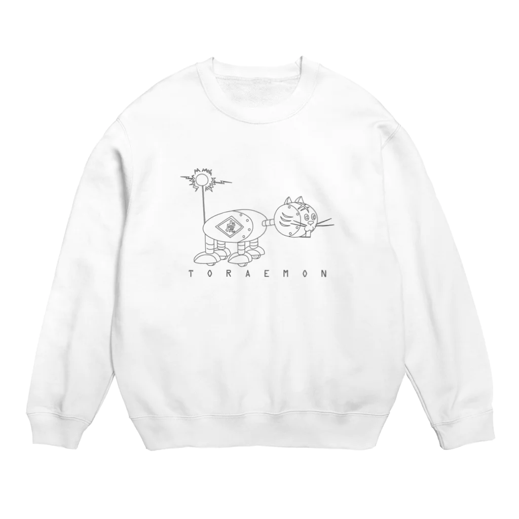 Atco.のトラエモン（猫型ロボット） Crew Neck Sweatshirt