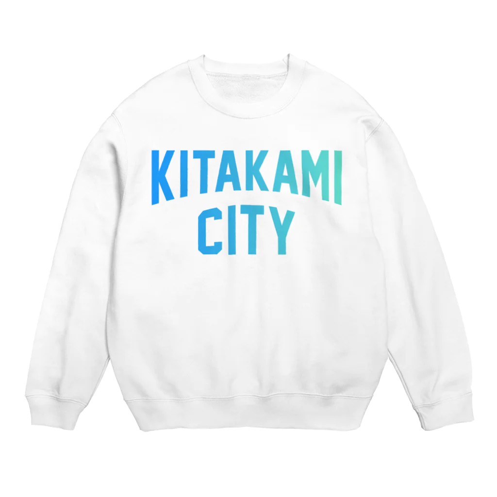 JIMOTOE Wear Local Japanの北上市 KITAKAMI CITY Crew Neck Sweatshirt