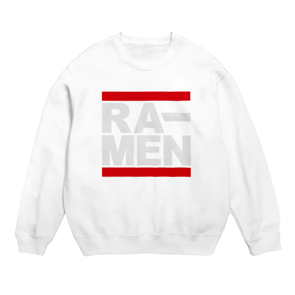 グラフィンのRA-MEN ラーメン　白文字 Crew Neck Sweatshirt