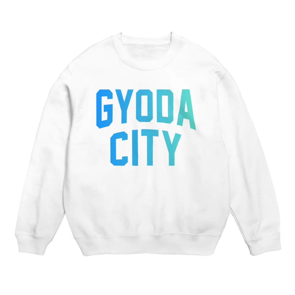 JIMOTOE Wear Local Japanの行田市 GYODA CITY Crew Neck Sweatshirt