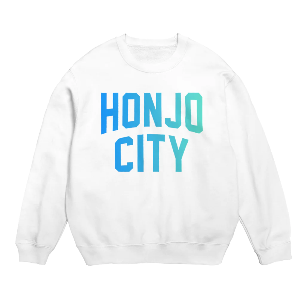 JIMOTOE Wear Local Japanの本庄市 HONJO CITY Crew Neck Sweatshirt
