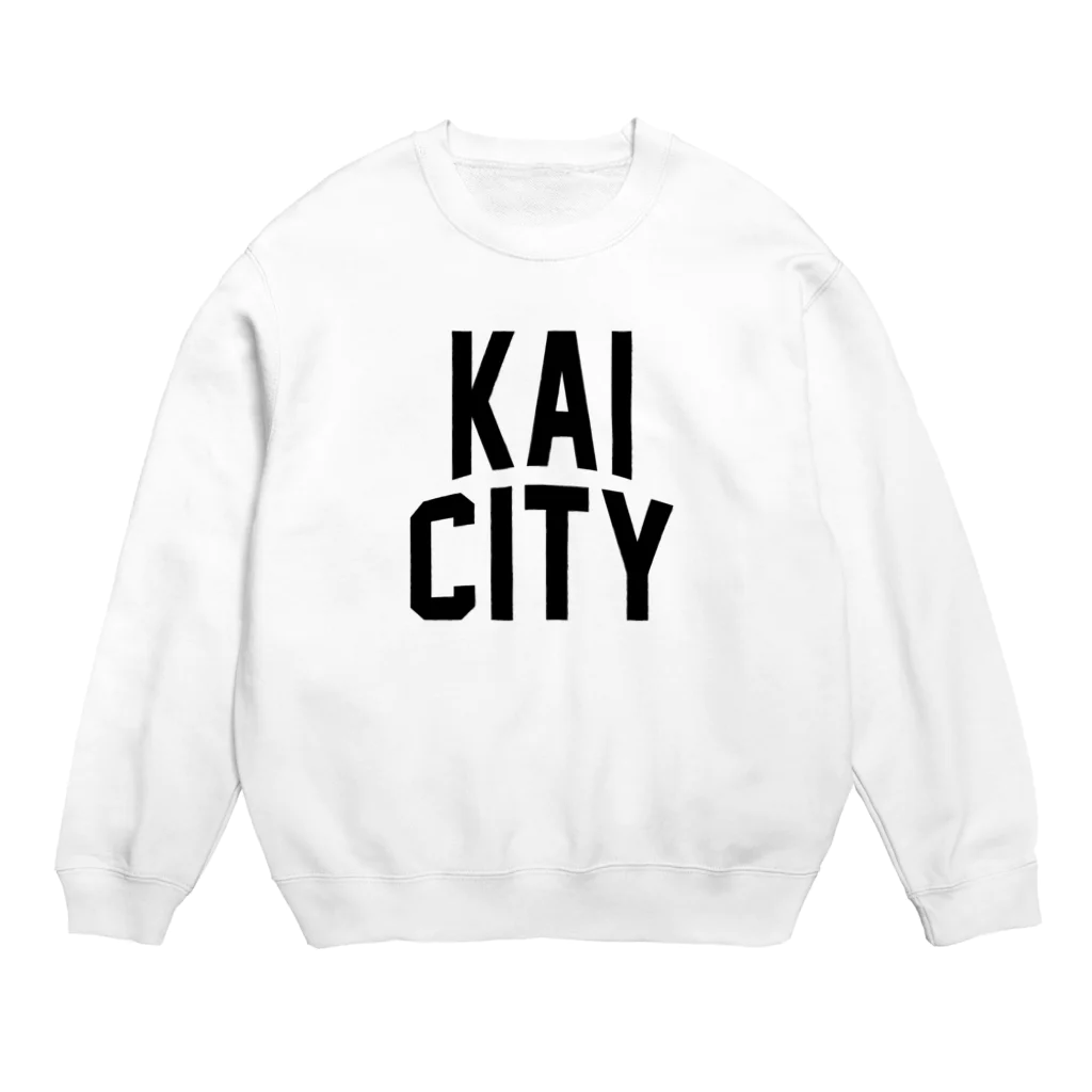 JIMOTOE Wear Local Japanの甲斐市 KAI CITY Crew Neck Sweatshirt