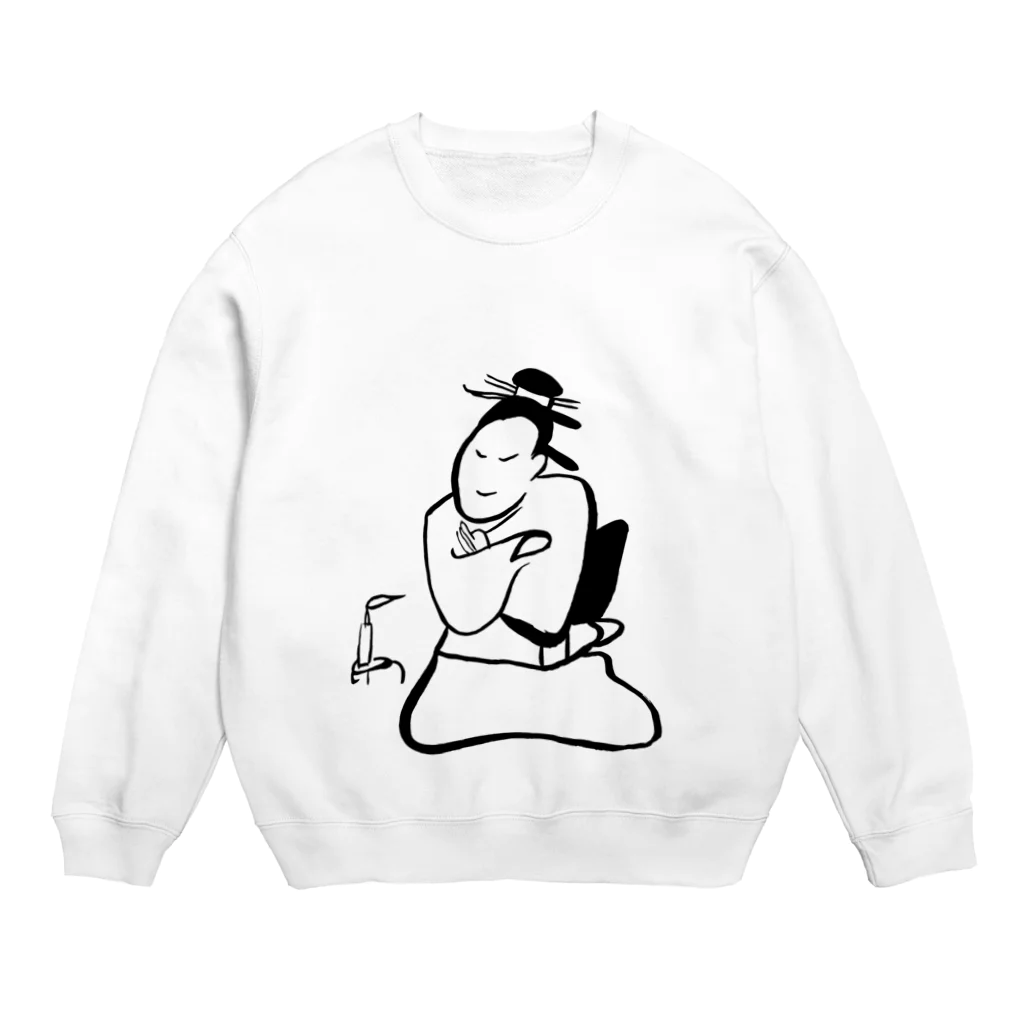 junsen　純仙　じゅんせんのJUNSEN（純仙）江戸　しんみり考える Crew Neck Sweatshirt