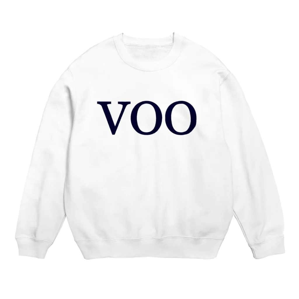 ニポトレ本舗☆投資家とトレーダーに捧ぐのVOO for 米国株投資家 Crew Neck Sweatshirt