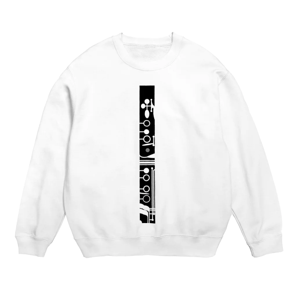 ぽこあころのB♭くろいぼう Crew Neck Sweatshirt