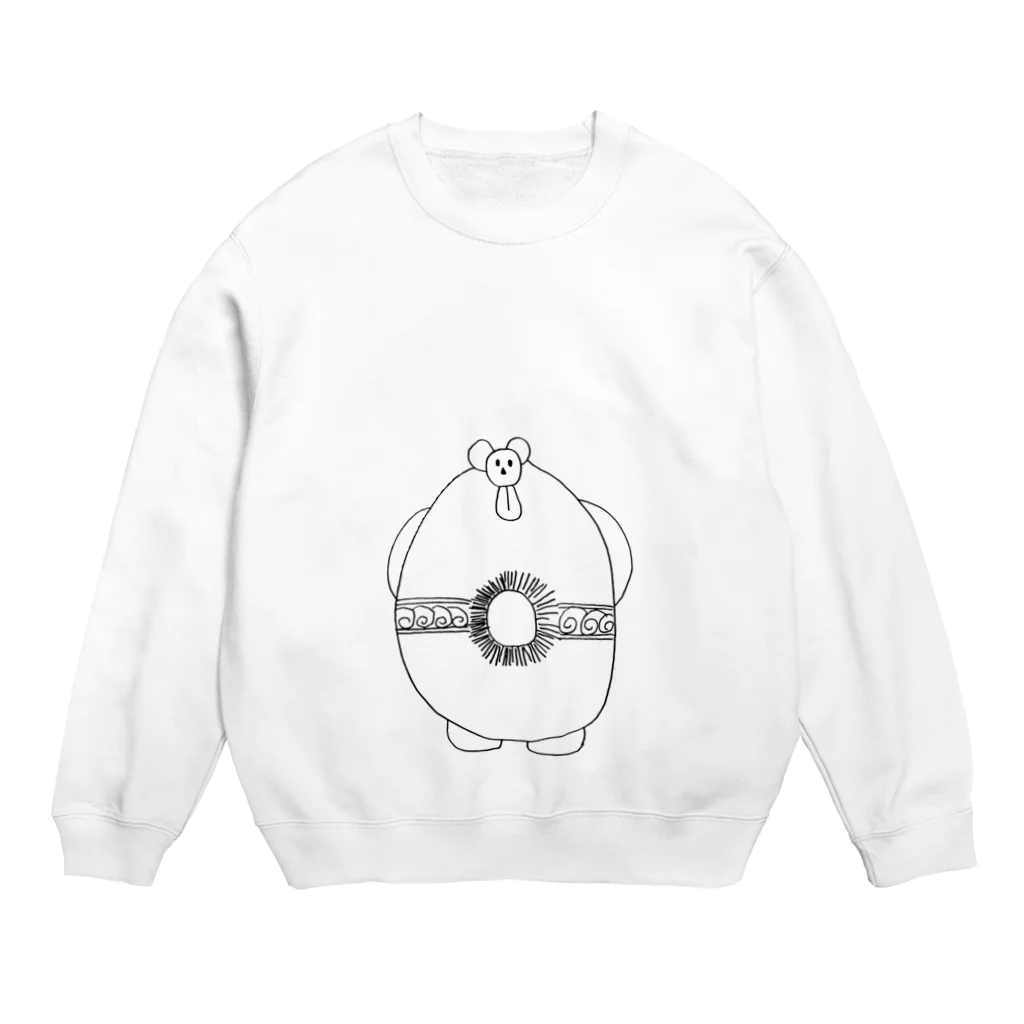 junsen　純仙　じゅんせんのJUNSEN（純仙）チューチュー将帥　しょうすい Crew Neck Sweatshirt