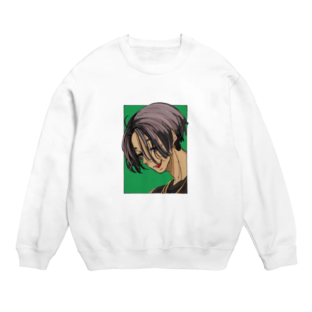 utugi_の翠くん Crew Neck Sweatshirt