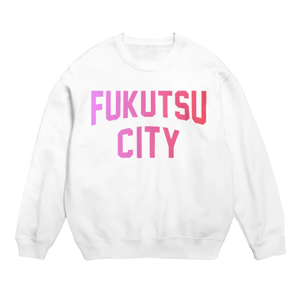 JIMOTOE Wear Local Japanの福津市 FUKUTSU CITY Crew Neck Sweatshirt
