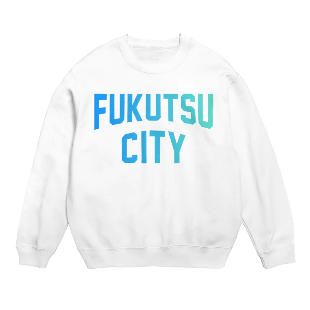 JIMOTOE Wear Local Japanの福津市 FUKUTSU CITY Crew Neck Sweatshirt