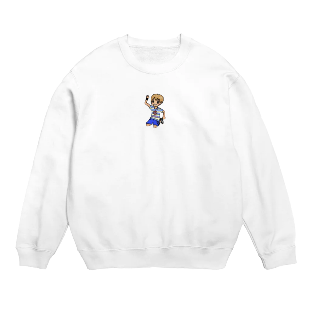 初恋商店のこうかいくん Crew Neck Sweatshirt