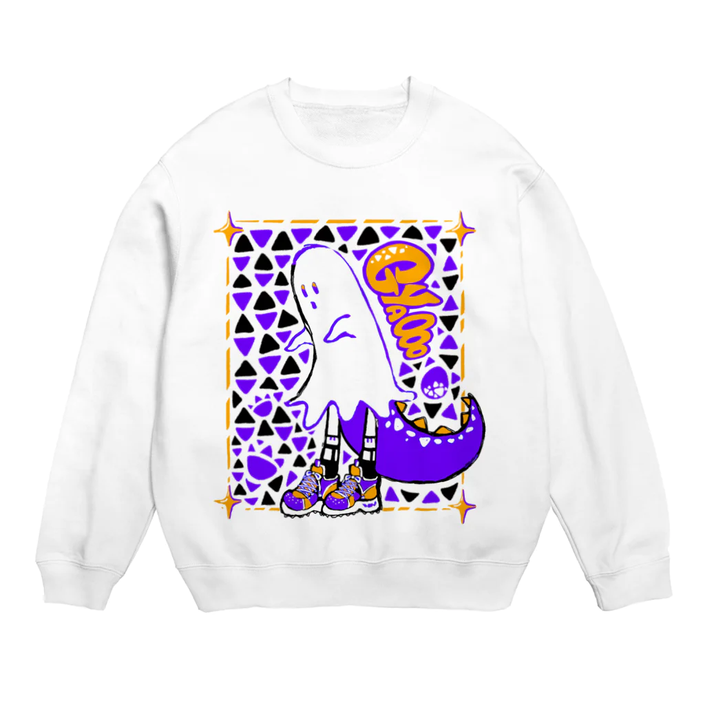 RacCOOLus-ラクーラス-のGyaooost ムラサキイモ Crew Neck Sweatshirt