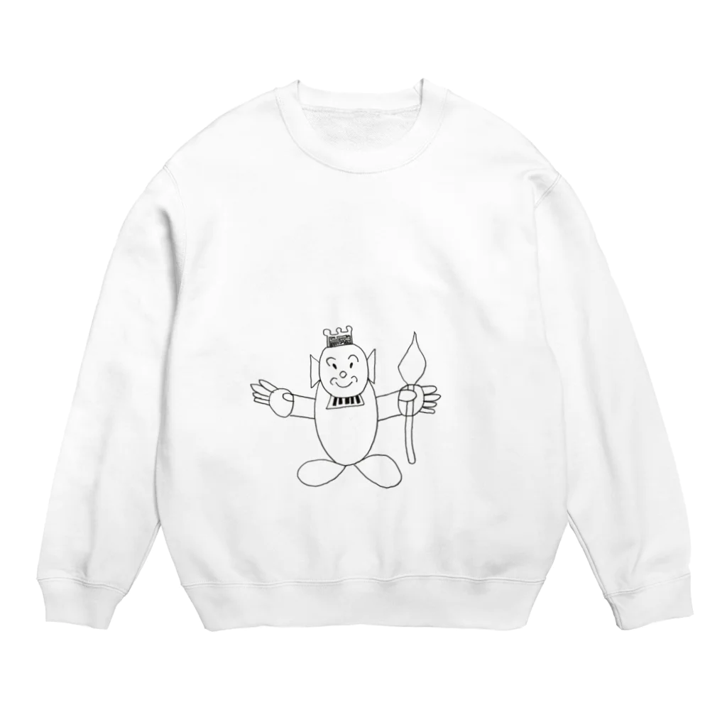 junsen　純仙　じゅんせんのJUNSEN（純仙）ラブィヒ・コンミソルト・ドミファソ１世 Crew Neck Sweatshirt