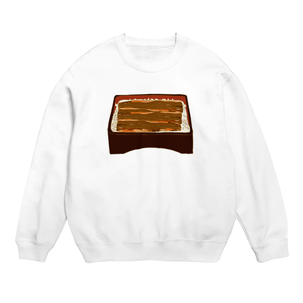 chicodeza by suzuriの鰻重と共に生きる人へ Crew Neck Sweatshirt