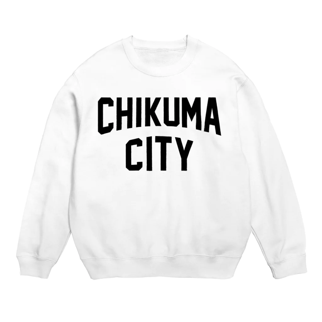 JIMOTOE Wear Local Japanの千曲市 CHIKUMA CITY Crew Neck Sweatshirt