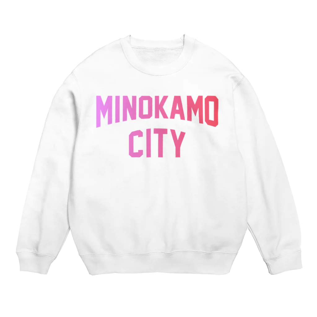 JIMOTOE Wear Local Japanの美濃加茂市 MINOKAMO CITY Crew Neck Sweatshirt