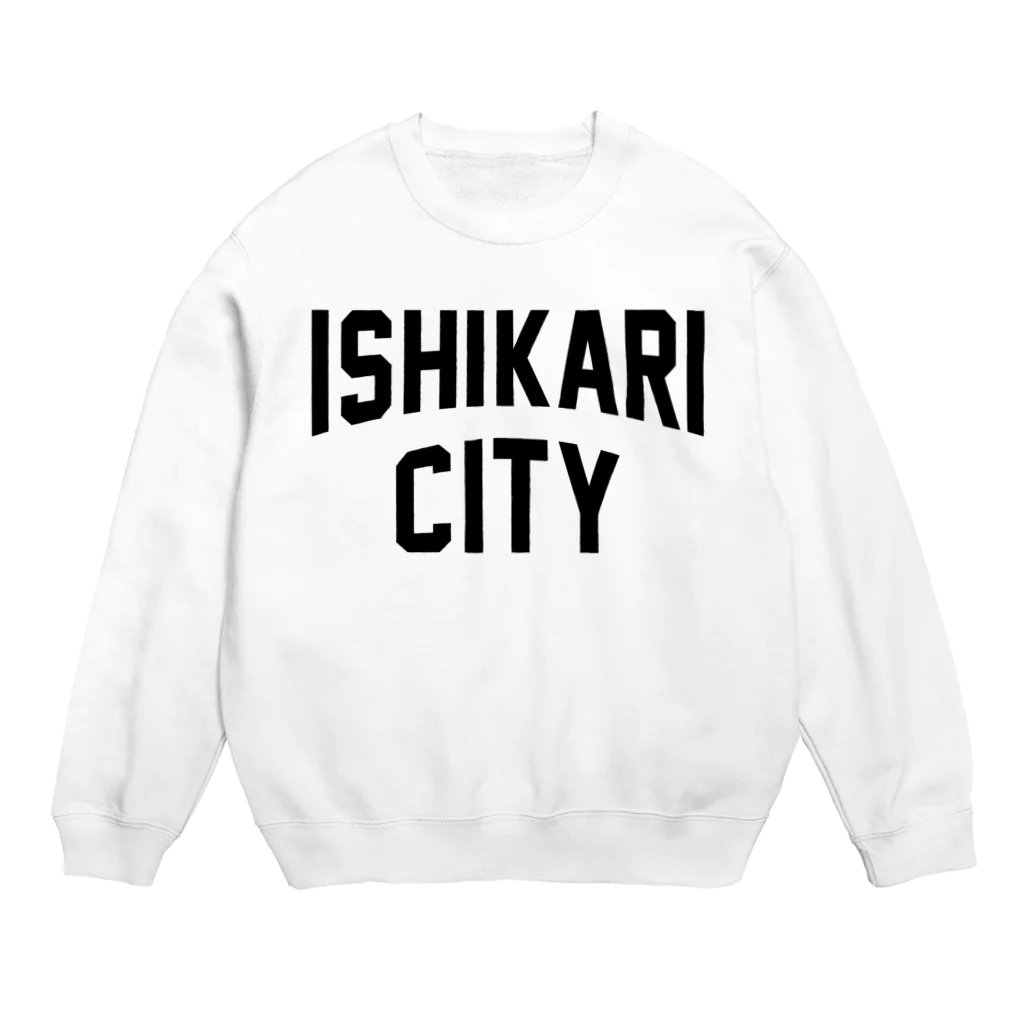 JIMOTOE Wear Local Japanの石狩市 ISHIKARI CITY Crew Neck Sweatshirt