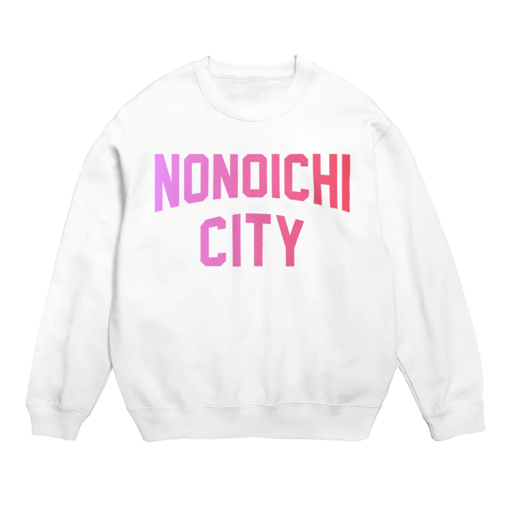 JIMOTOE Wear Local Japanの野々市 NONOICHI CITY Crew Neck Sweatshirt