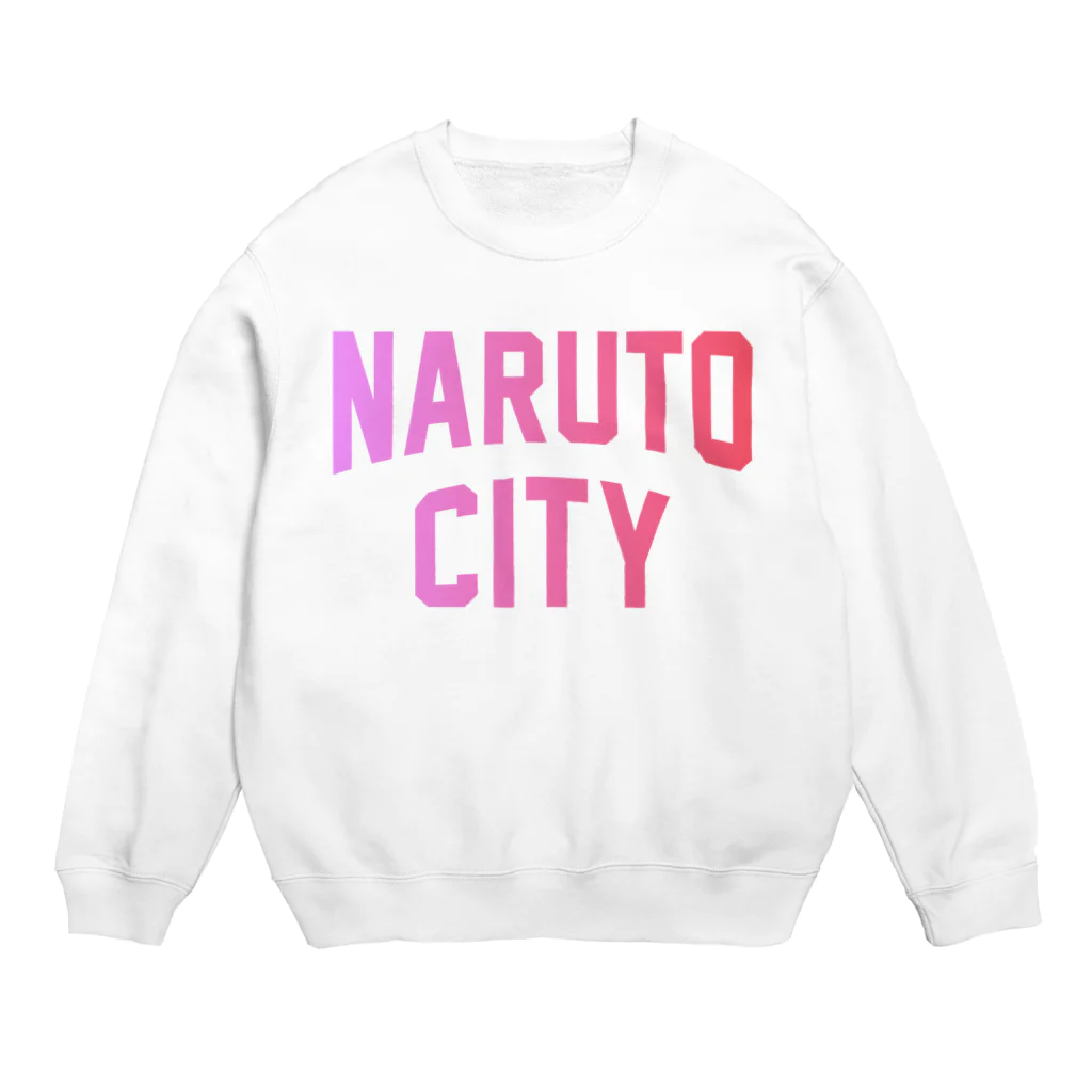 JIMOTOE Wear Local Japanの鳴門市 NARUTO CITY Crew Neck Sweatshirt