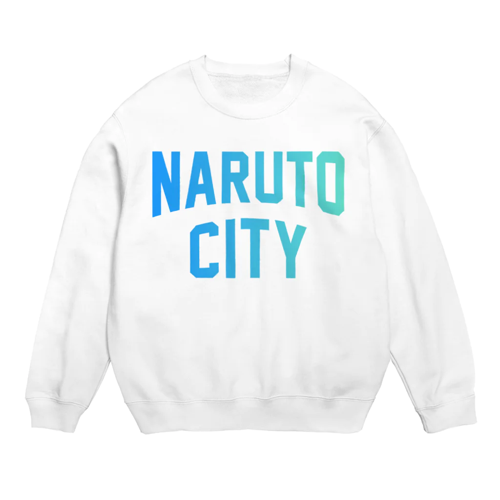 JIMOTOE Wear Local Japanの鳴門市 NARUTO CITY Crew Neck Sweatshirt