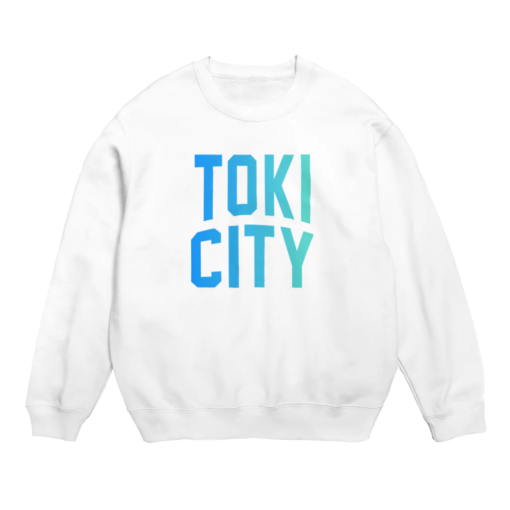 JIMOTOE Wear Local Japanの土岐市 TOKI CITY Crew Neck Sweatshirt