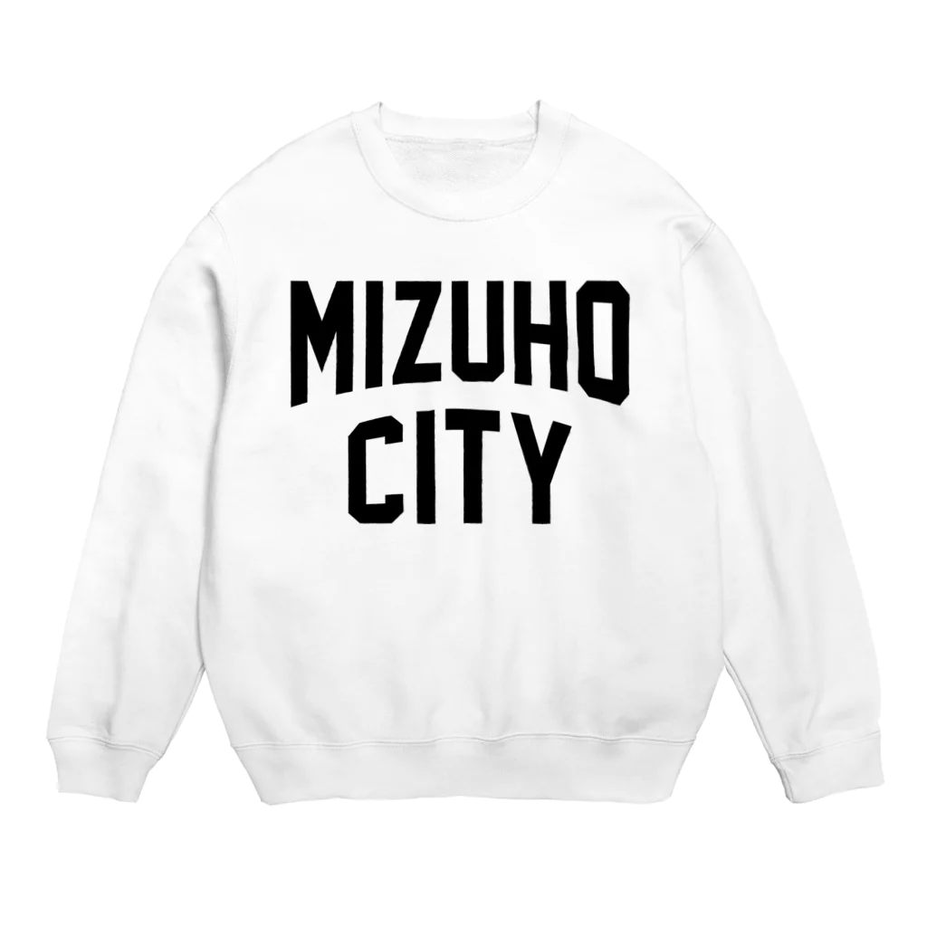 JIMOTOE Wear Local Japanの瑞穂市 MIZUHO CITY Crew Neck Sweatshirt