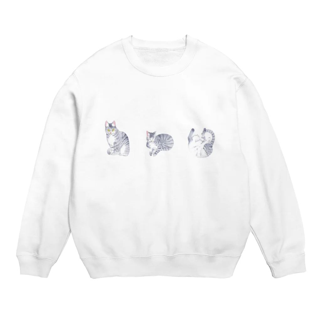 渡邊野乃香のお店のぽんちゃんグッズ Crew Neck Sweatshirt