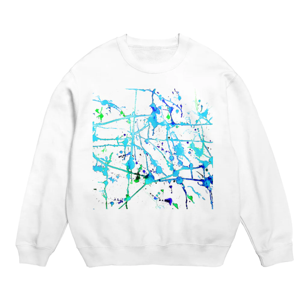 6__のSplash!  Crew Neck Sweatshirt