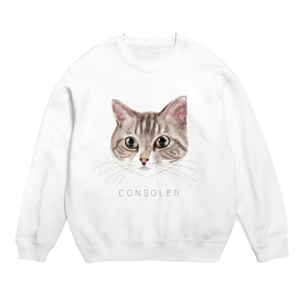 CONSOLER(コンソレ)のCONSOLER 猫 001  Crew Neck Sweatshirt