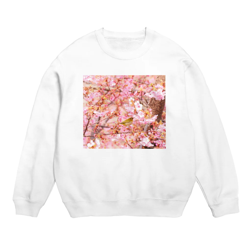 めじろスタア☆のめじろとさくら（その１） Crew Neck Sweatshirt