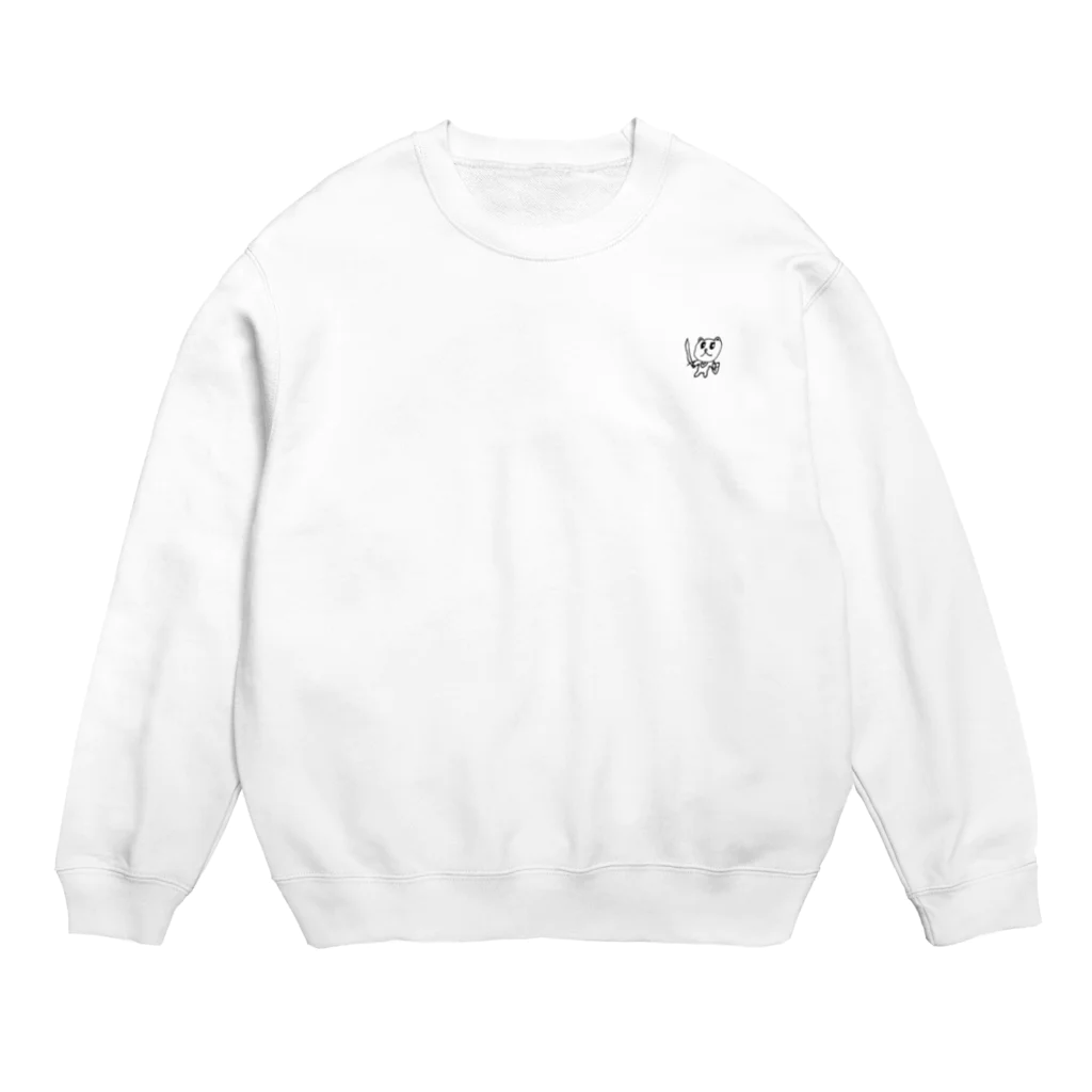 eieiyukiの勇者くまー Crew Neck Sweatshirt