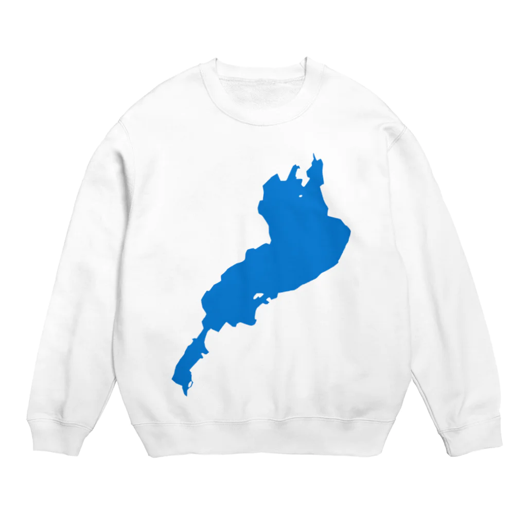 釣活の琵琶湖 Crew Neck Sweatshirt