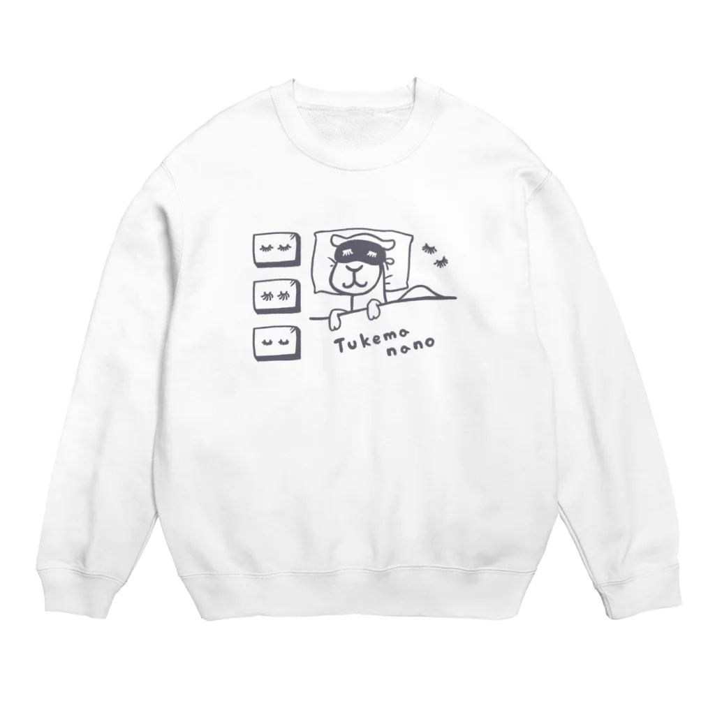 Andiamoのつけまなの Crew Neck Sweatshirt