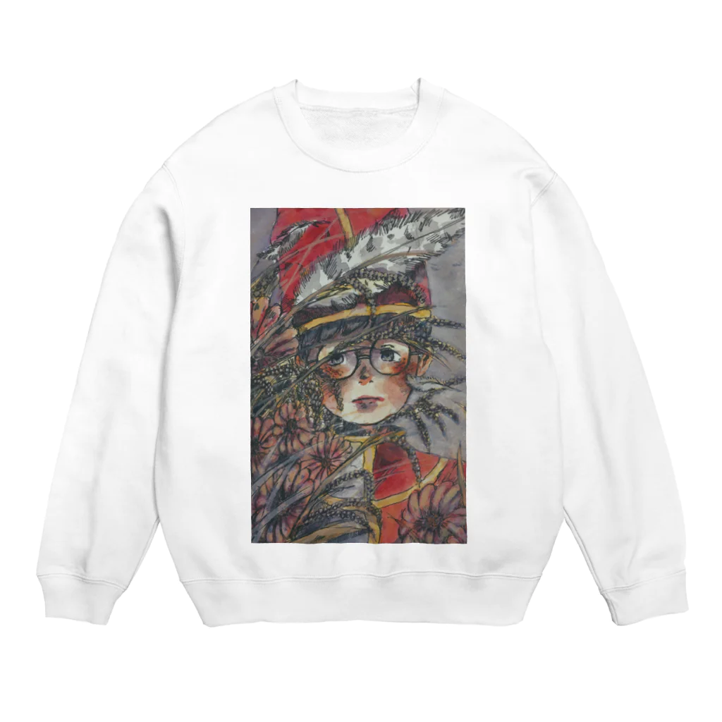 坂本  龍の懐古 Crew Neck Sweatshirt